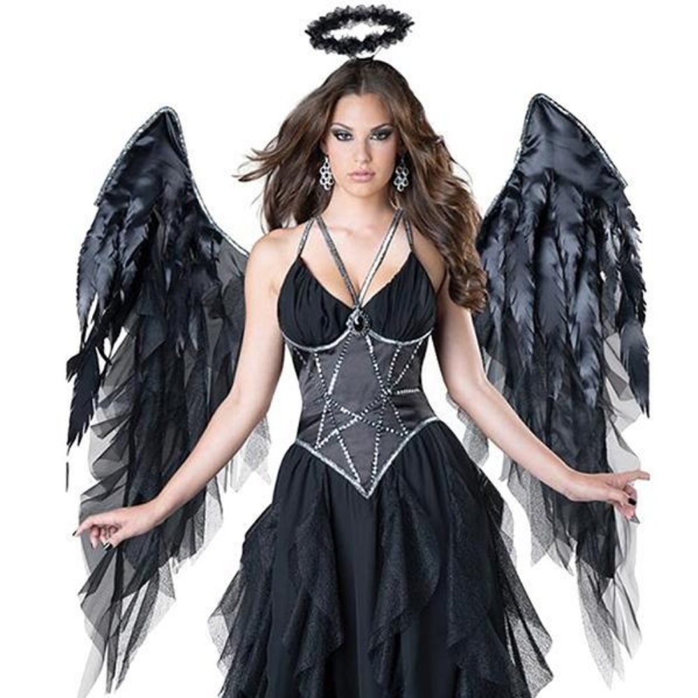 Sexy Fallen Dark Angel Halloween Costume